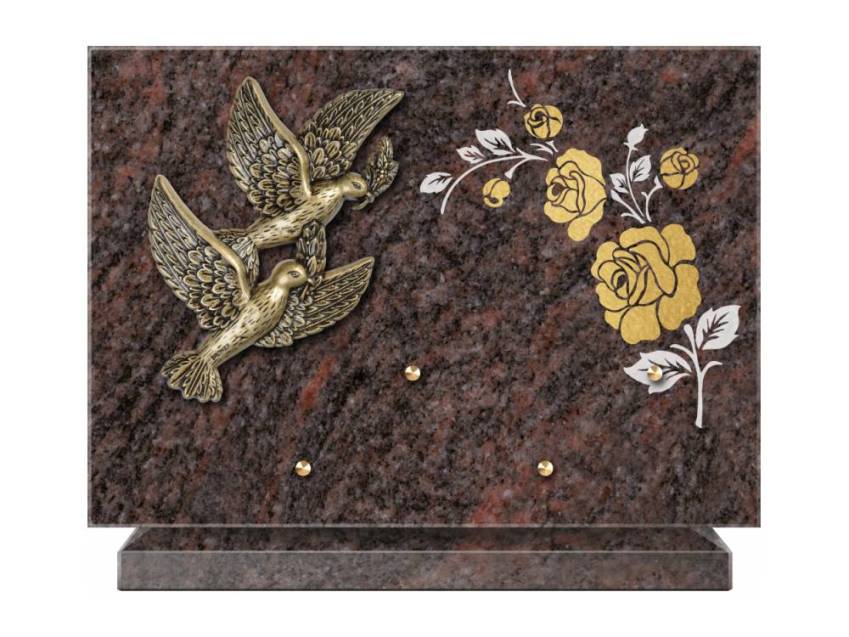 Plaque Granit Rectangle recueil