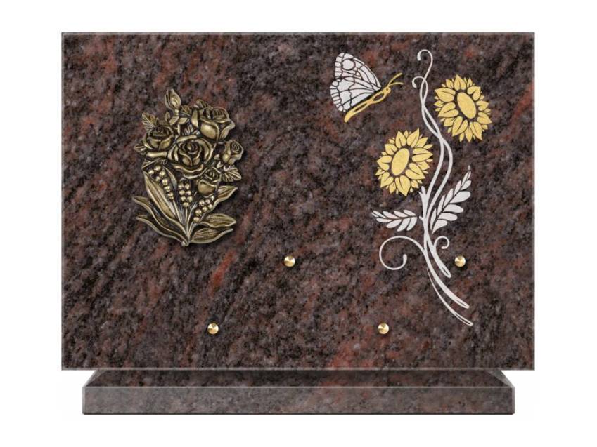 Plaque Granit Rectangle recueil