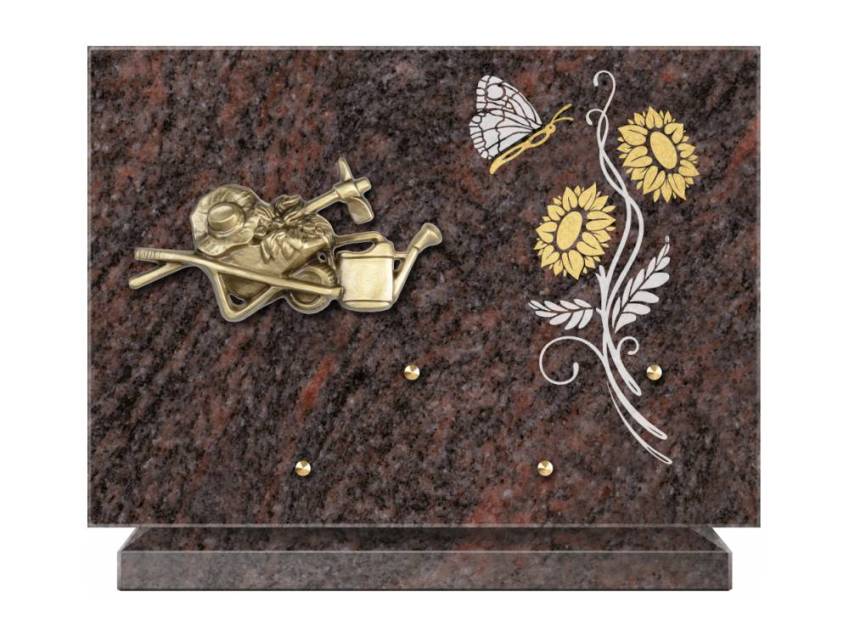 Plaque Granit Rectangle recueil