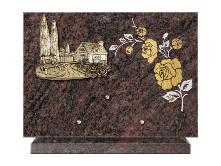 Plaque Granit Rectangle recueil