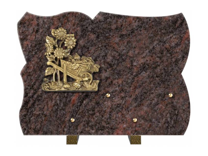 Plaque tombale aquara