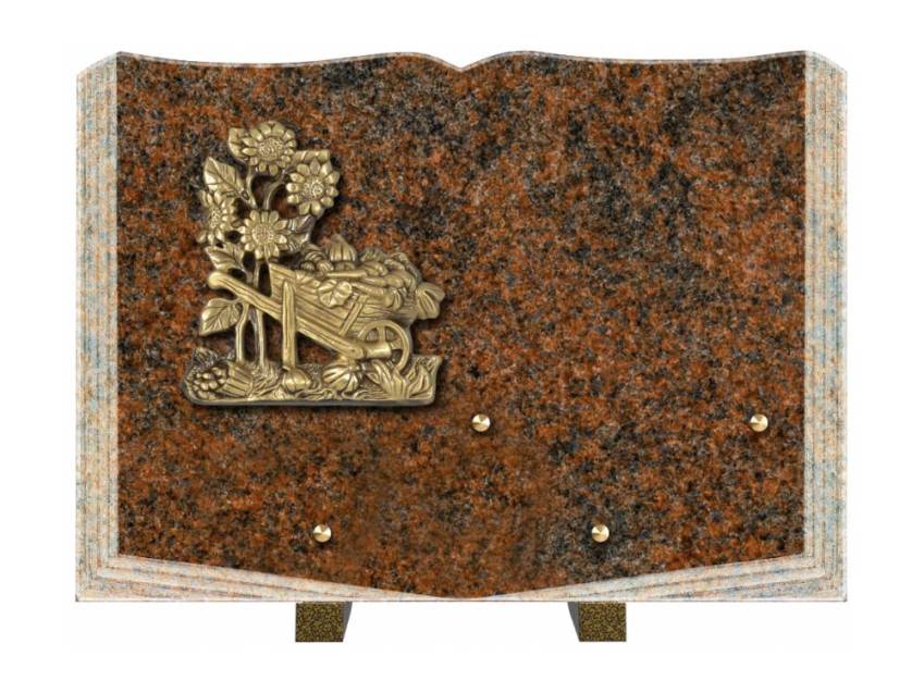 Plaque tombale aquara