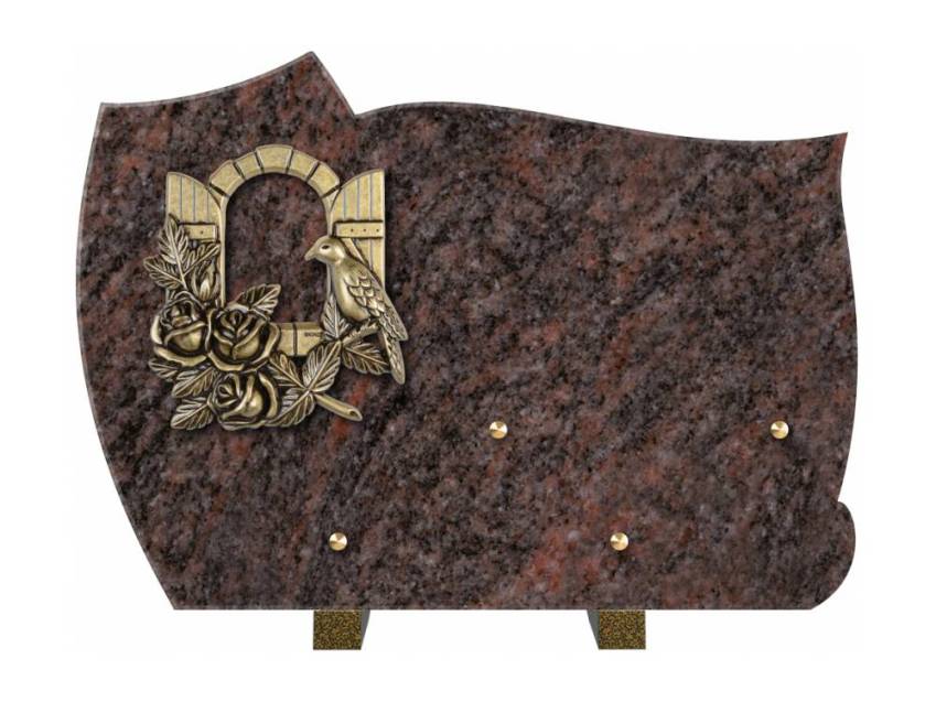 Plaque tombale aquara