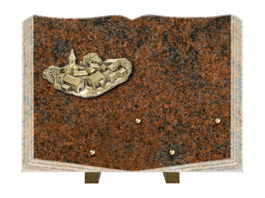 Plaque tombale aquara