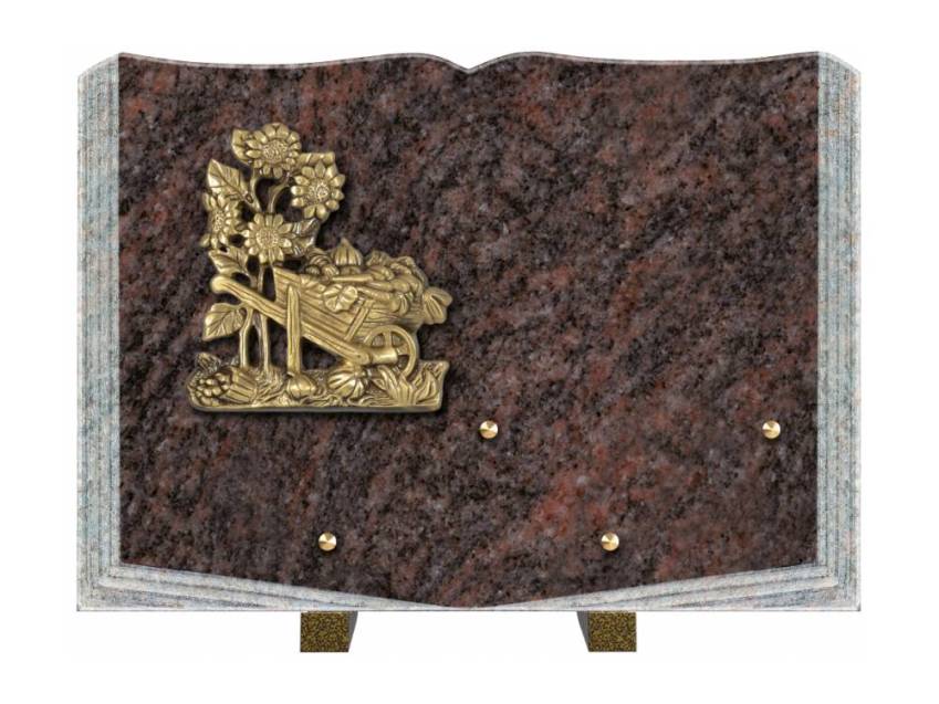 Plaque tombale aquara