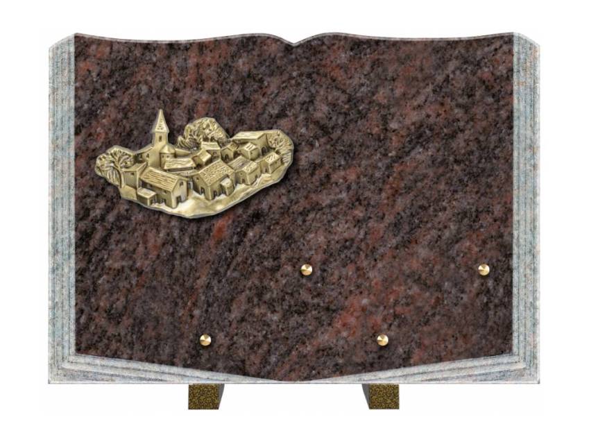 Plaque tombale aquara