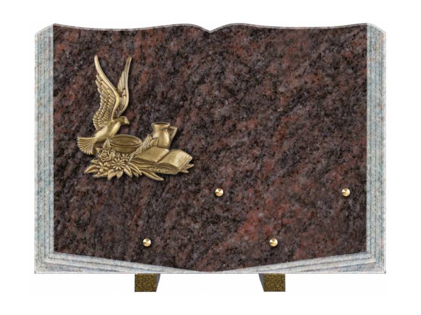 Plaque tombale aquara