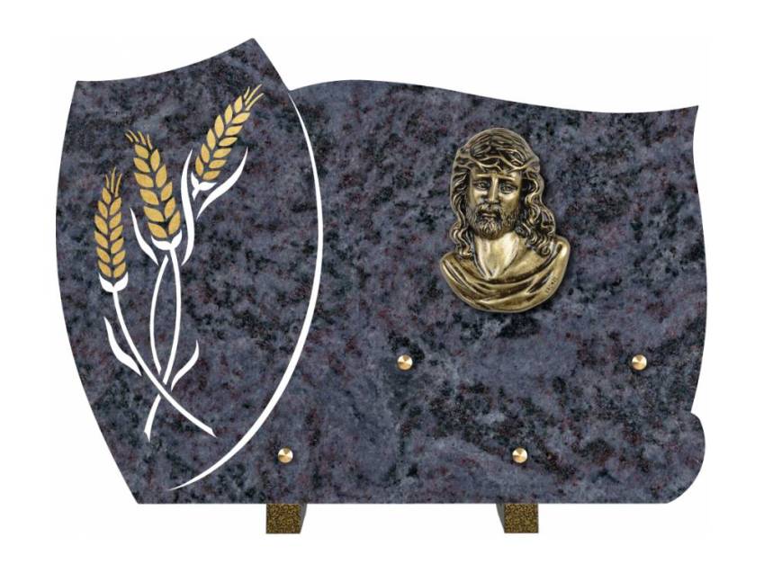 Peteloria funeral plaque