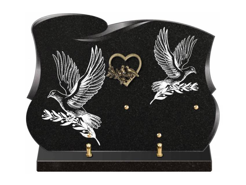 Plaque mortuaire veloria