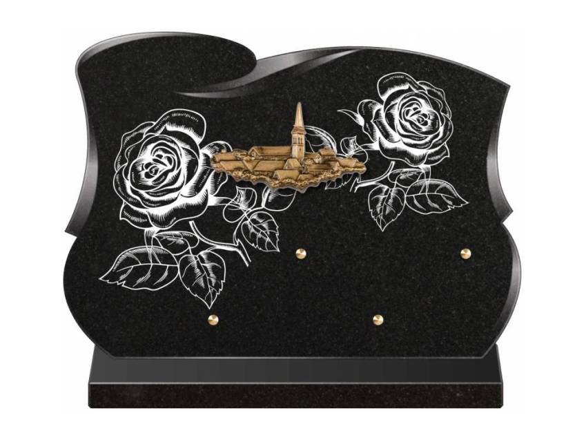 Plaque mortuaire veloria