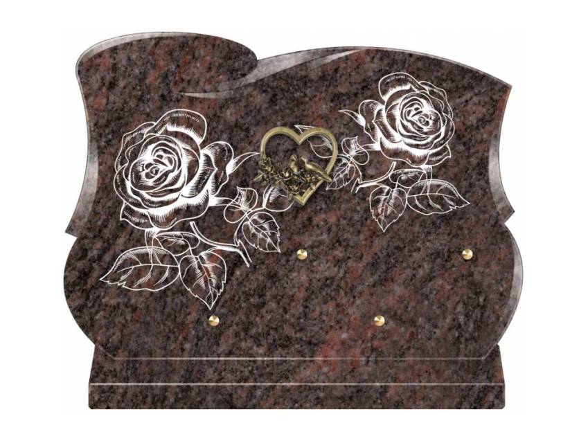 Plaque mortuaire veloria