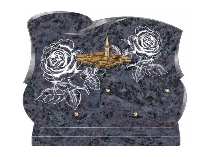 Plaque mortuaire veloria