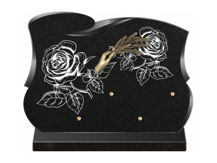 Plaque mortuaire veloria
