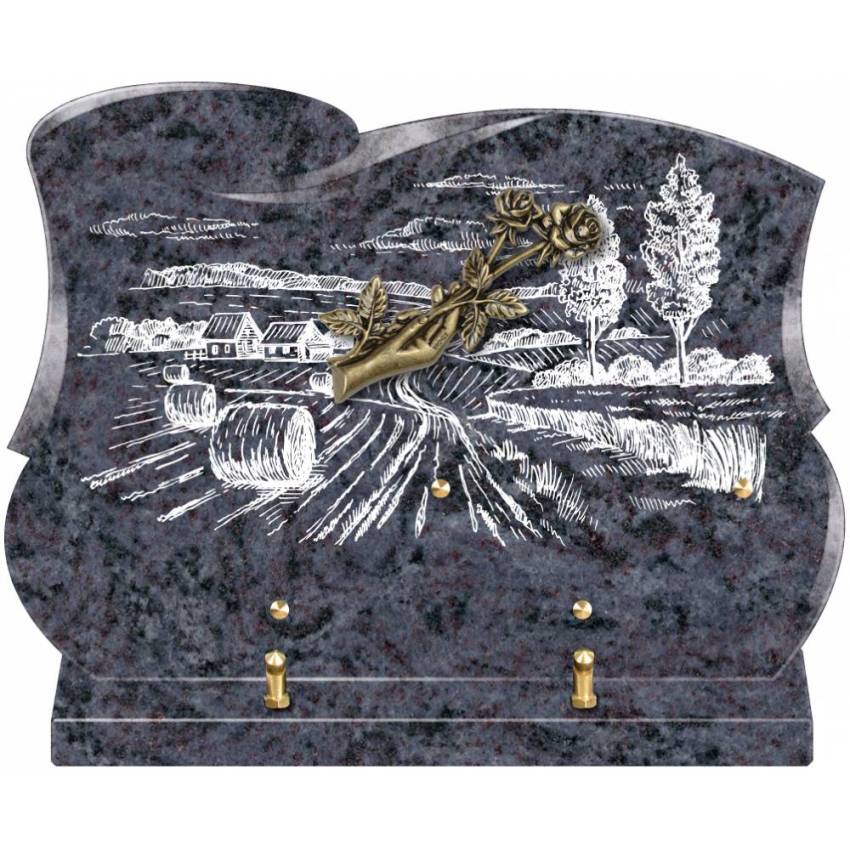 Veloria death plaque