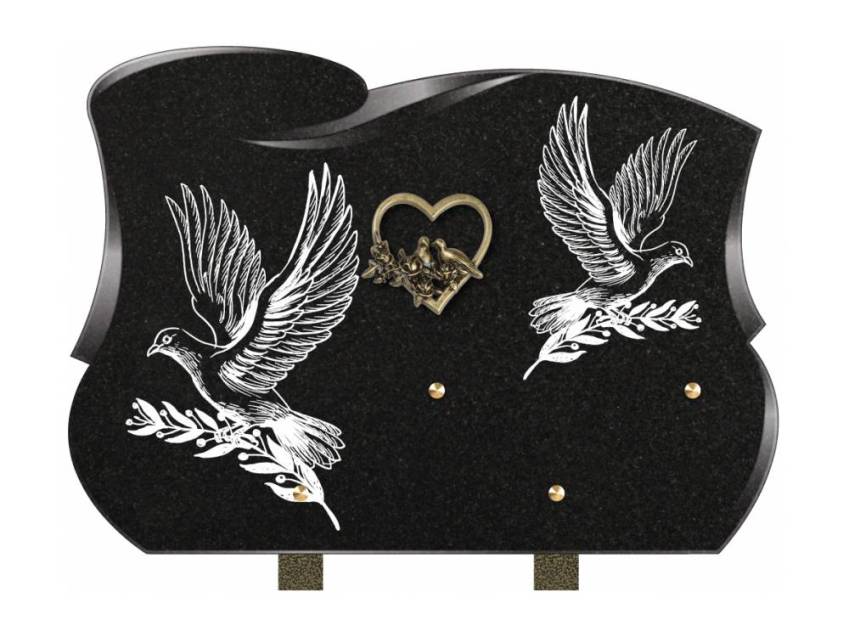 Plaque mortuaire veloria