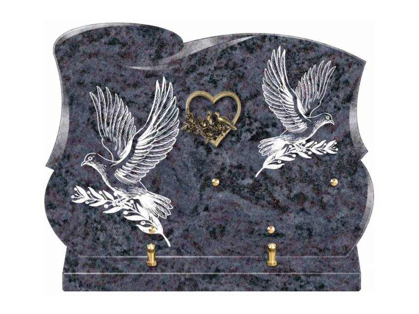 Plaque mortuaire veloria