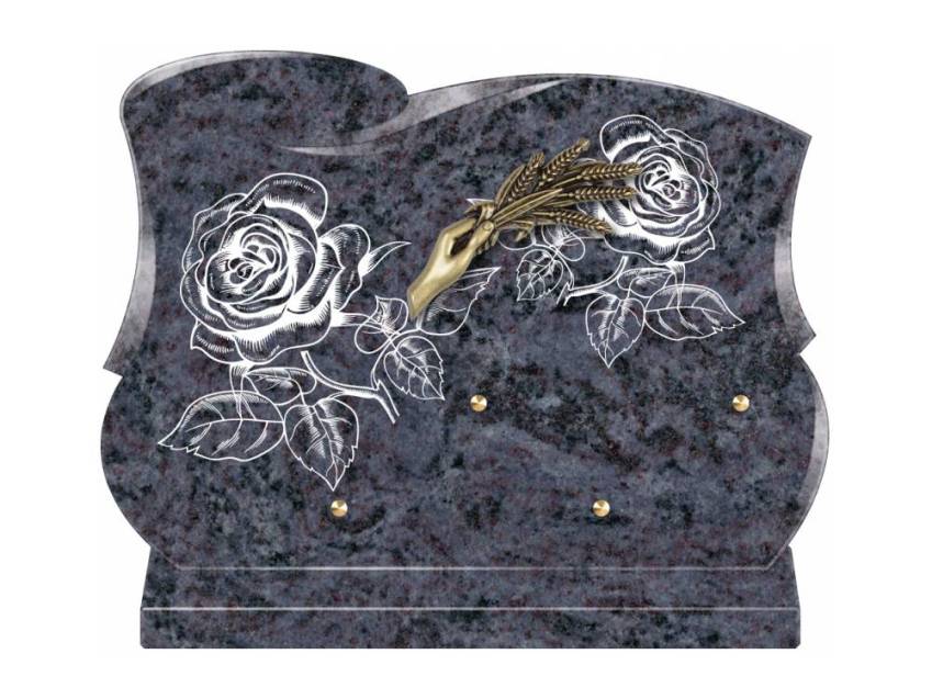 Plaque mortuaire veloria