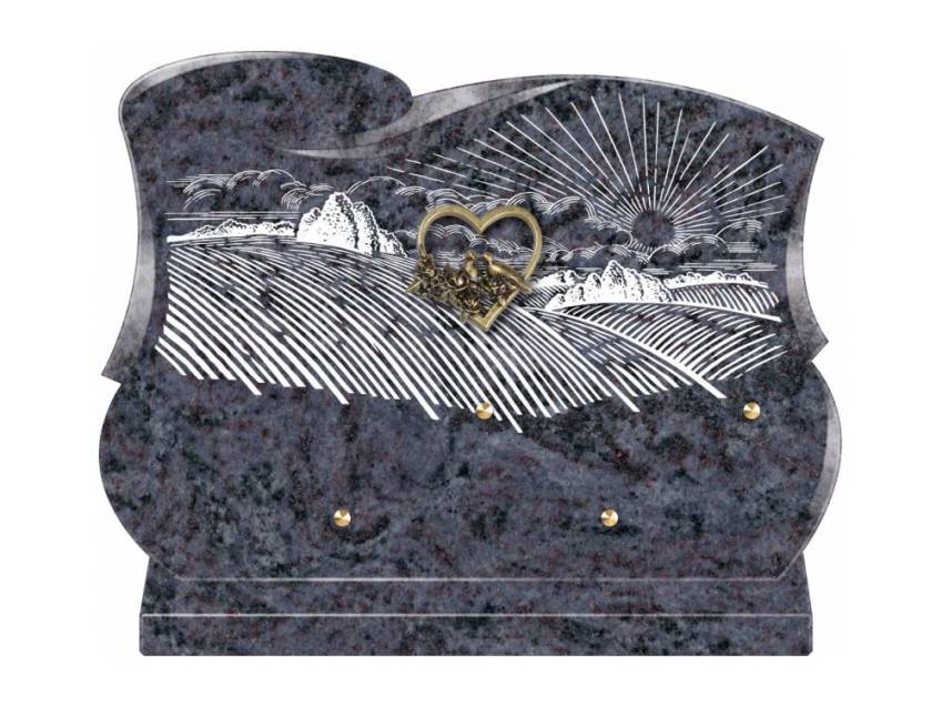 Plaque mortuaire veloria