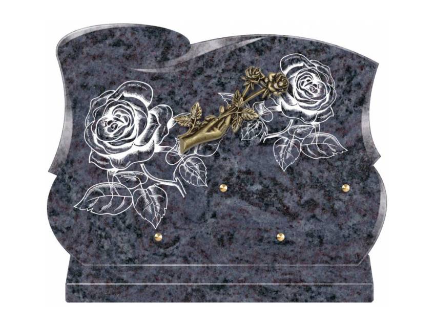 Plaque mortuaire veloria