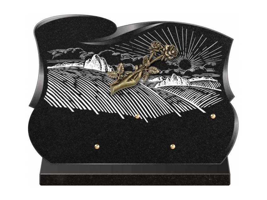 Plaque mortuaire veloria