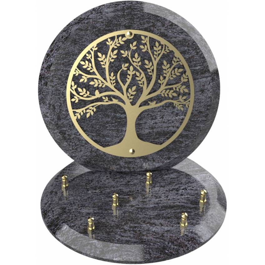 Tridentix funeral plaque