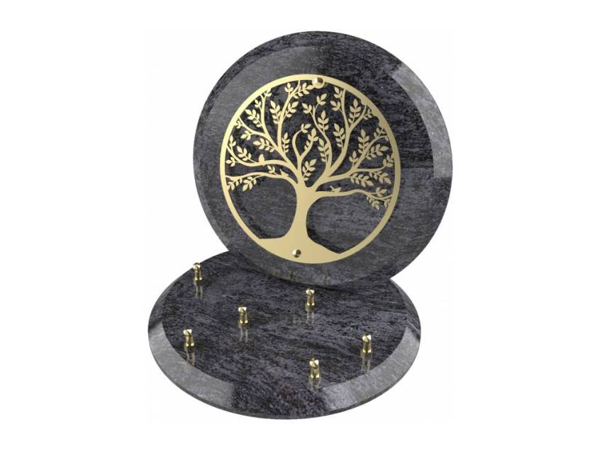 Tridentix funeral plaque