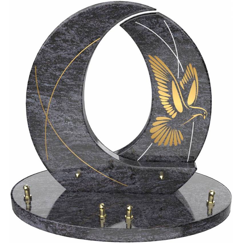 Plaque pour tombe peblara
