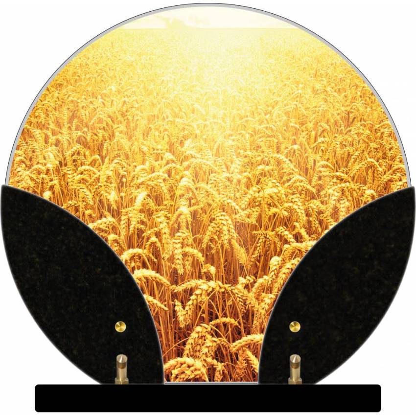 Hestium funeral plaque