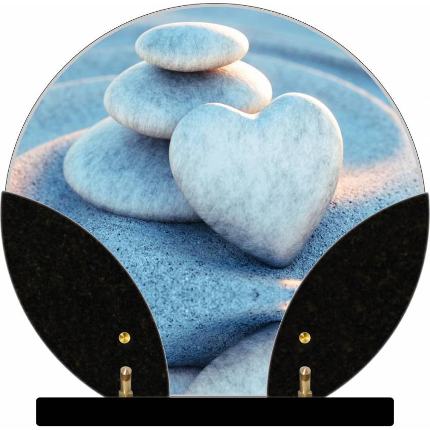 Hestium funeral plaque