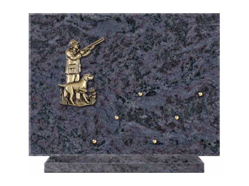 Symbolic Rectangle Granite Plaque.