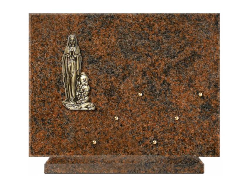 Symbolic Rectangle Granite Plaque.