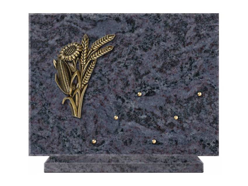 Symbolic Rectangle Granite Plaque.