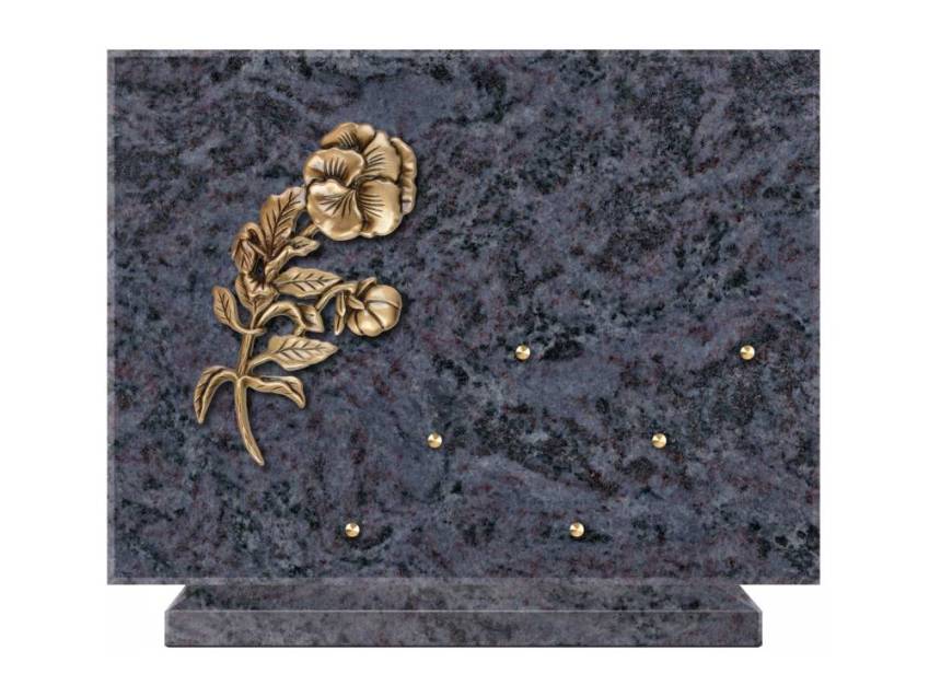 Symbolic Rectangle Granite Plaque.