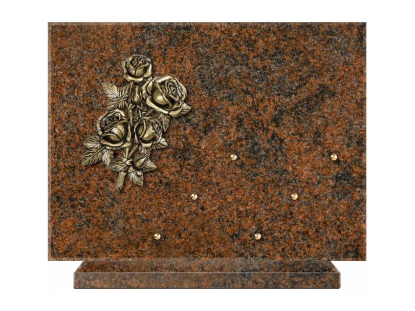 Symbolic Rectangle Granite Plaque.