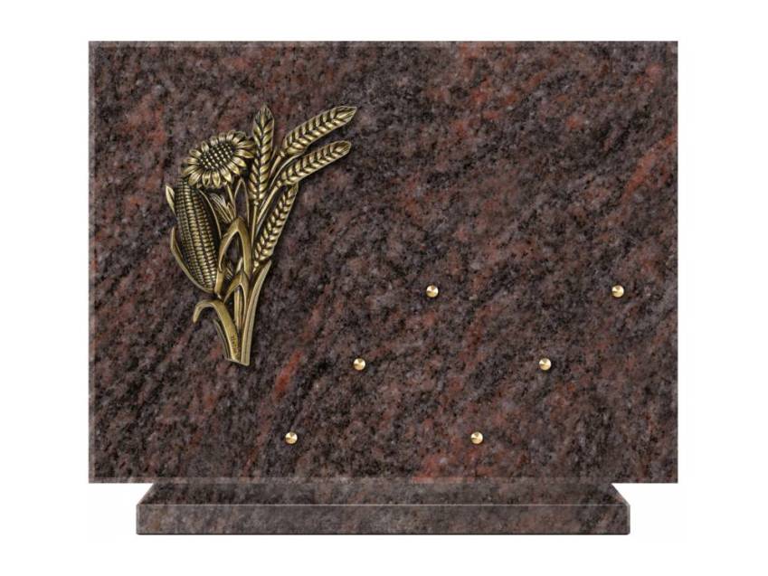 Symbolic Rectangle Granite Plaque.