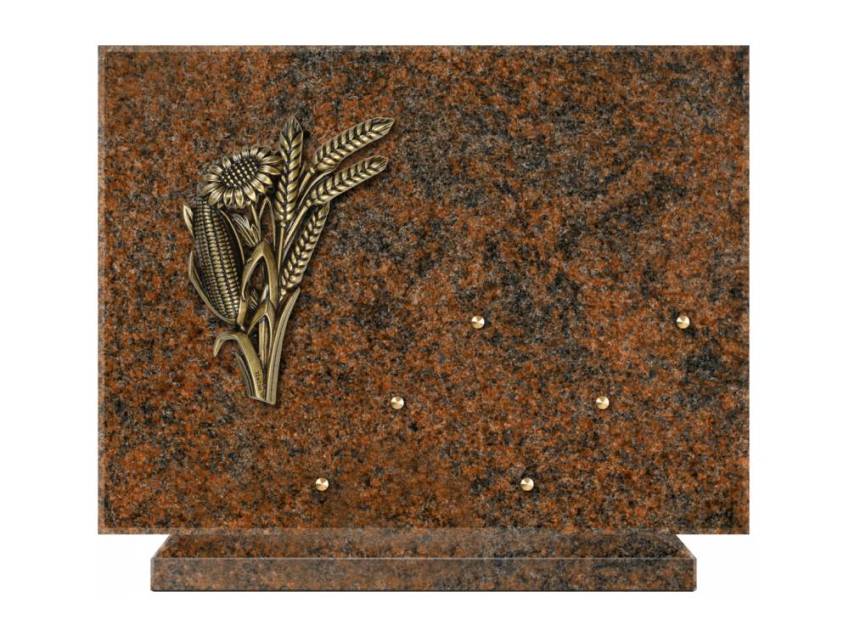 Symbolic Rectangle Granite Plaque.