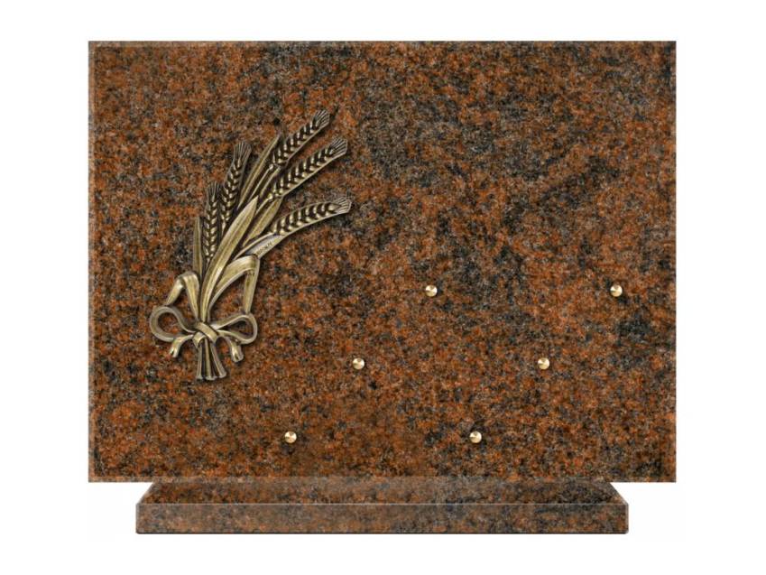 Symbolic Rectangle Granite Plaque.