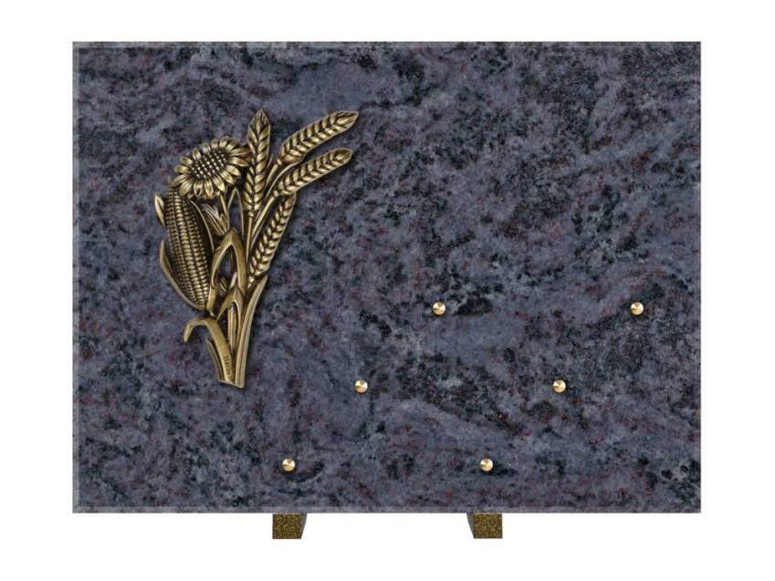 Symbolic Rectangle Granite Plaque.