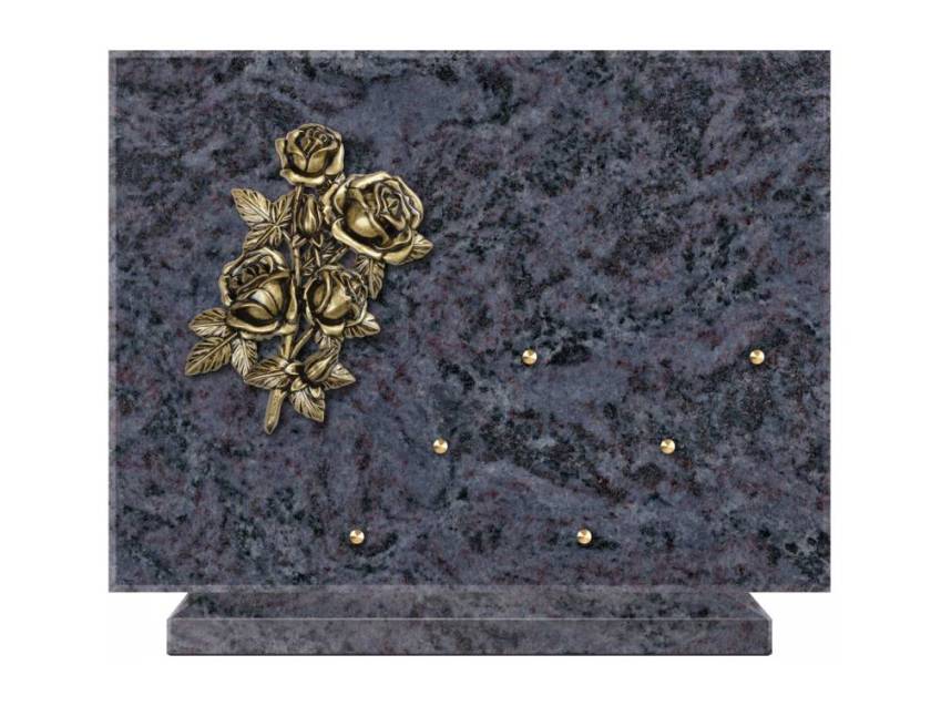 Symbolic Rectangle Granite Plaque.