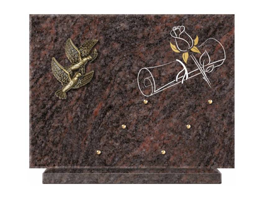 Plaque Granit Rectangle rituel