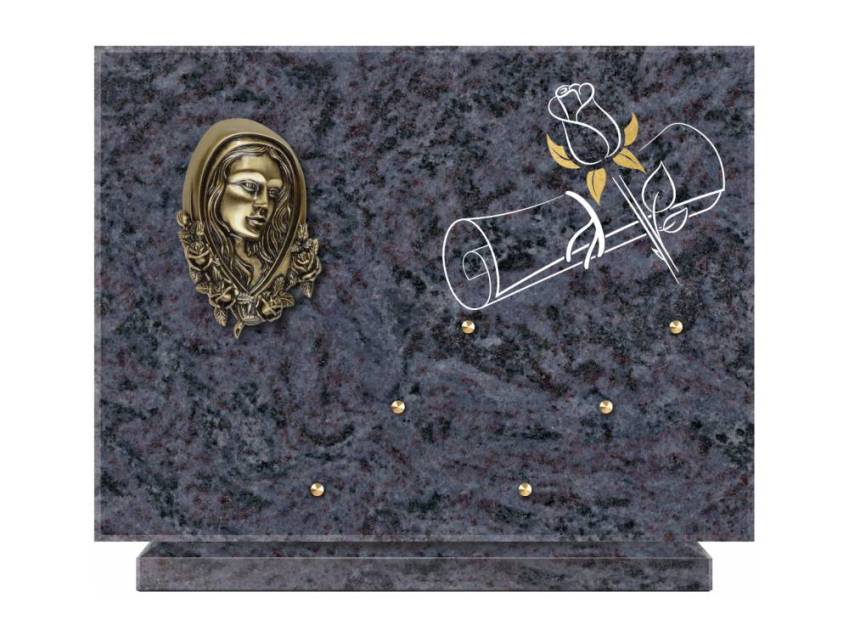 Plaque Granit Rectangle rituel