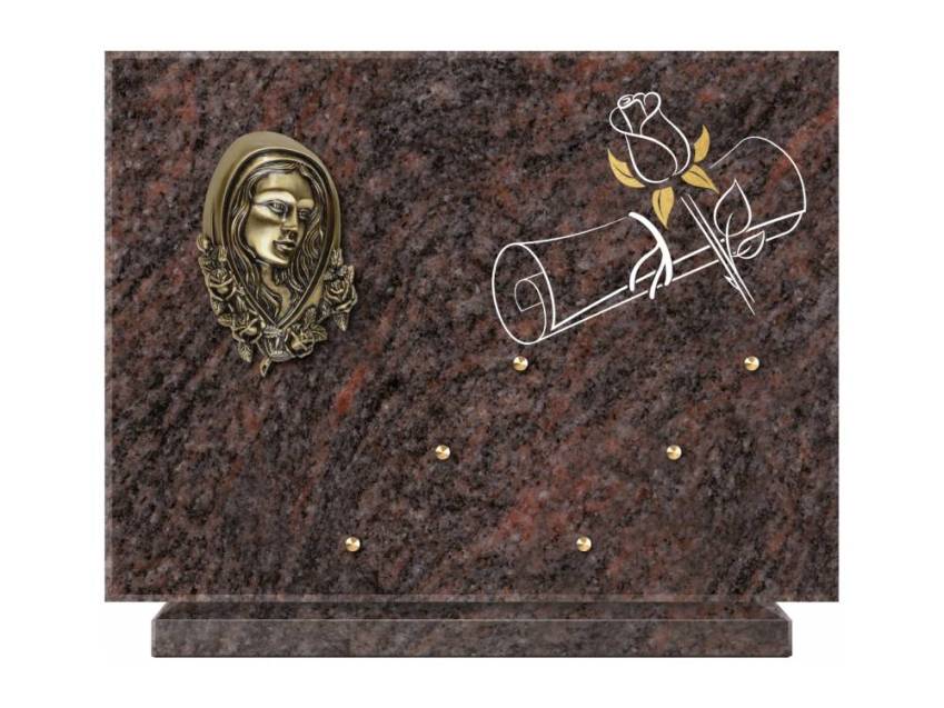 Plaque Granit Rectangle rituel