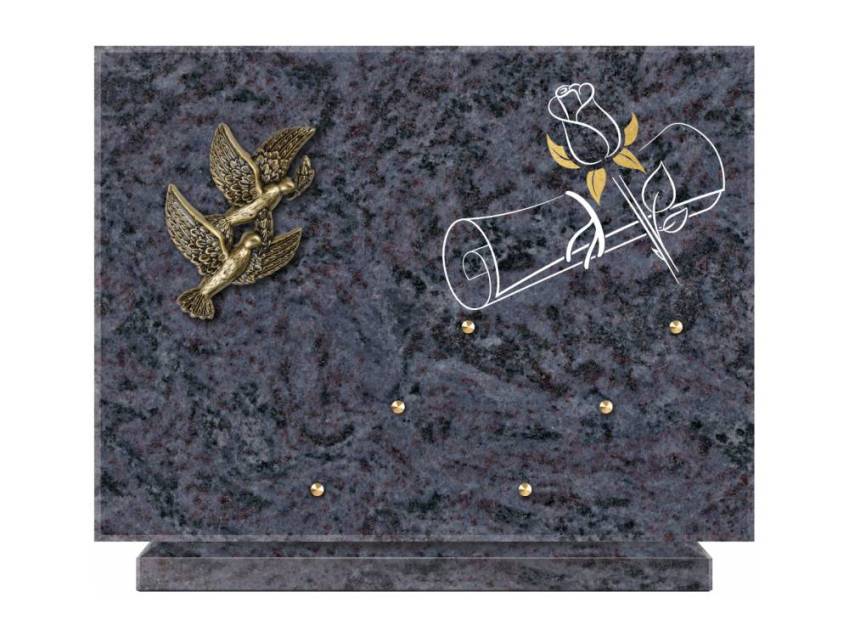 Plaque Granit Rectangle rituel