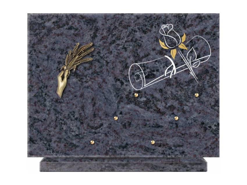 Plaque Granit Rectangle rituel