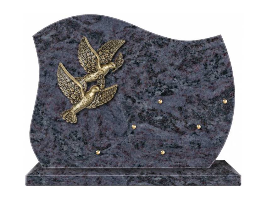 Aromira funeral plaque