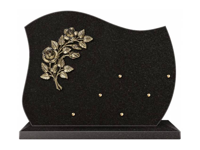 Aromira funeral plaque