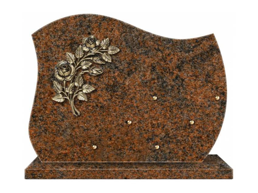 Aromira funeral plaque