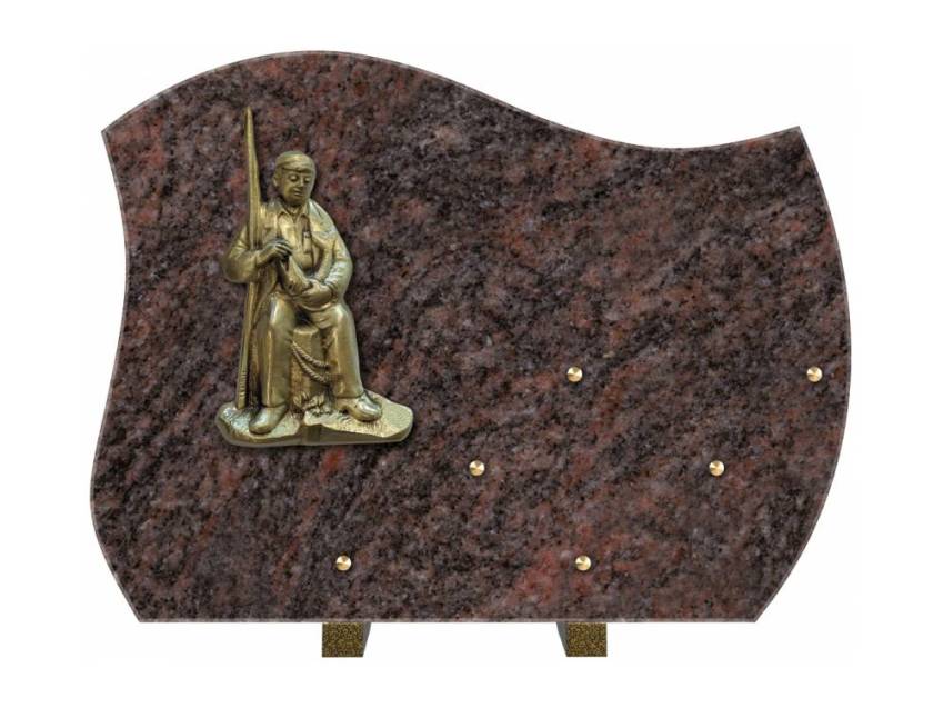 Aromira funeral plaque