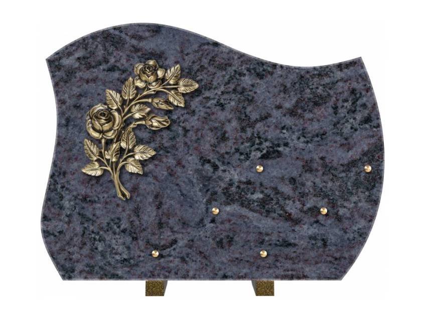 Aromira funeral plaque