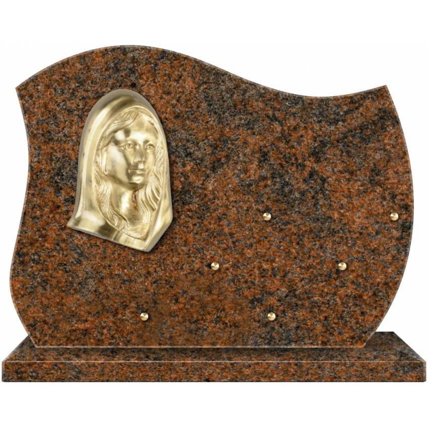 Aromira funeral plaque